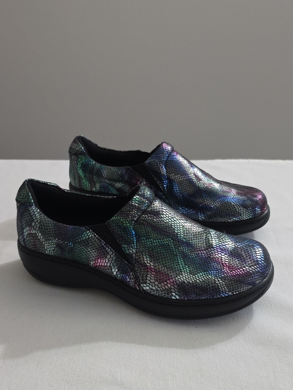Spring Step Professional Slip-On Shoes Winfrey-Aura Iridescent Loafer Multicolor
